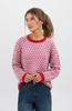Sweater Jacquard Pink