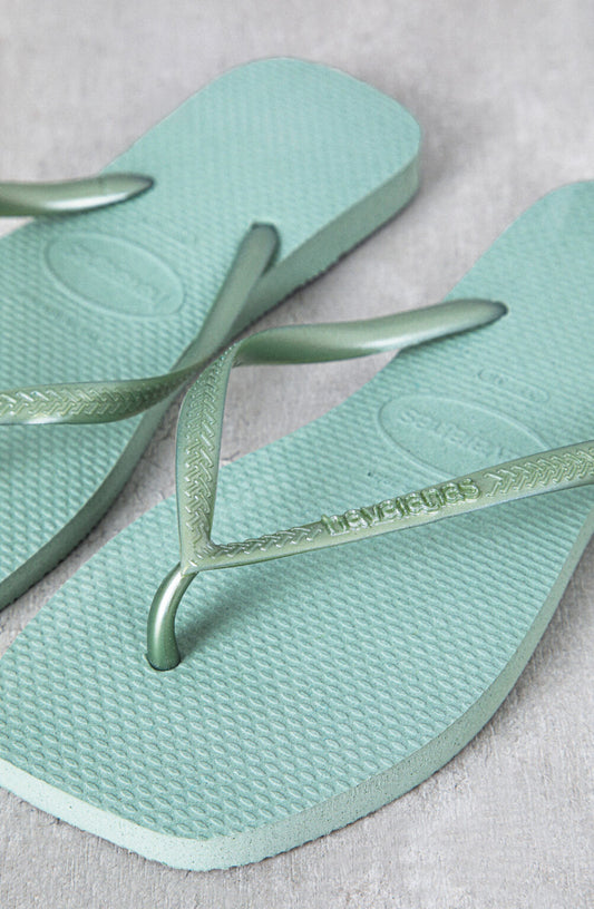 Havaiana Slim Square Smoke Green