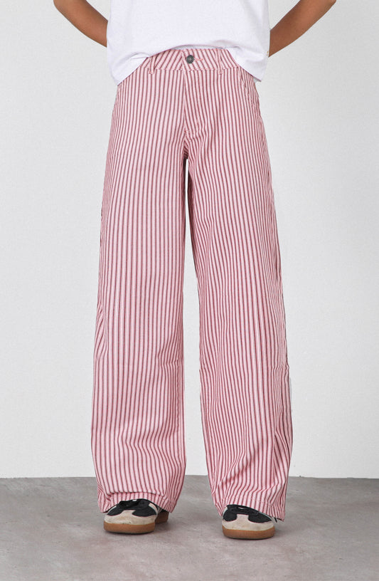 Pantalón Rayas Pink