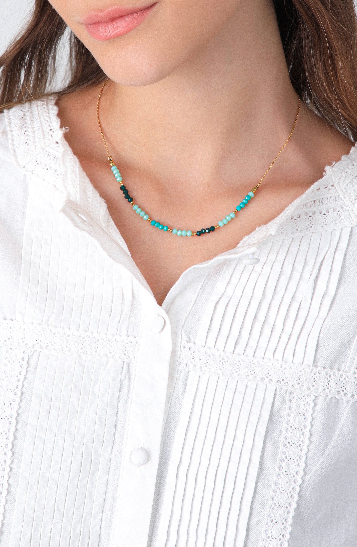 Collar Mostacillas Gold