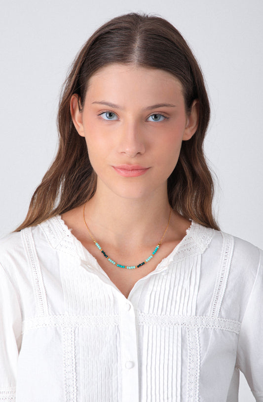 Collar Mostacillas Gold