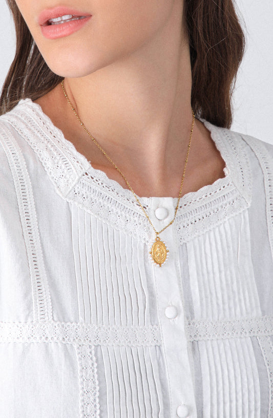 Collar Virgen Pearl