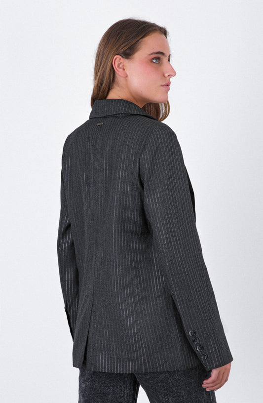 Blazer Raya Lurex Grey