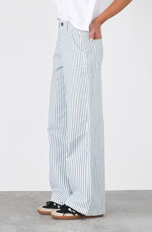 Pantalón Rayas Green