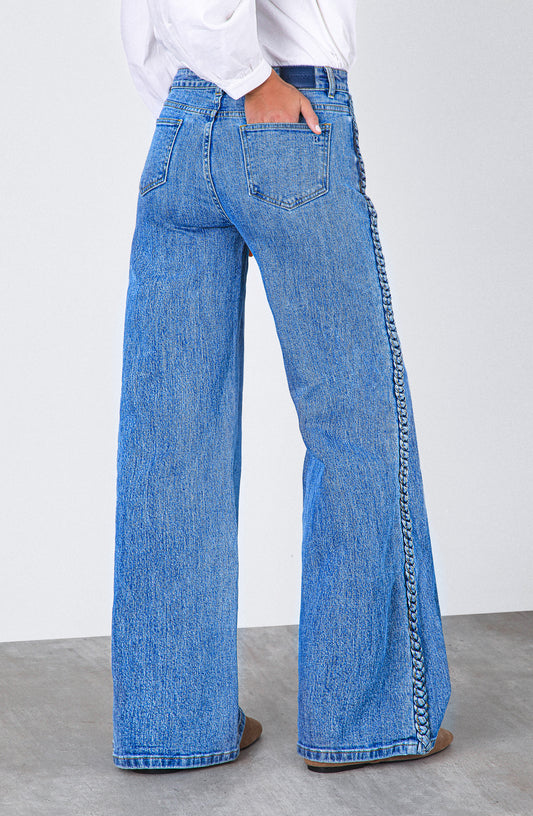 Pantalón Nudos Blue