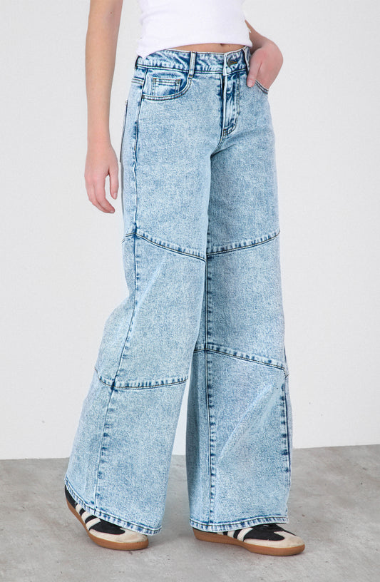 Pantalón Costuras Blue