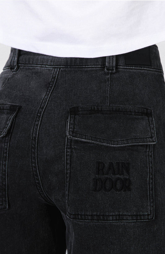 Pantalón Wide Leg Bag Black