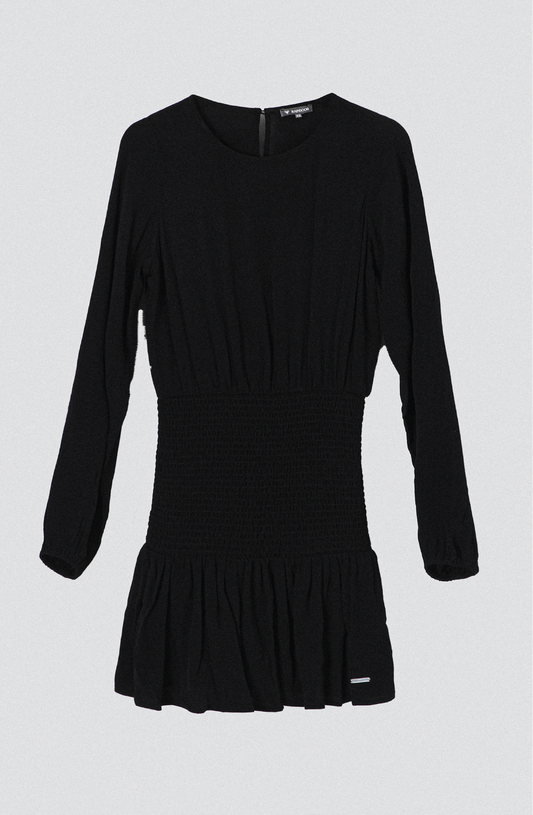 Vestido Panal Black