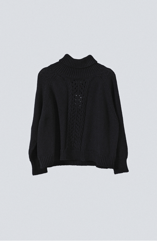Sweater Cuello Tortuga Black