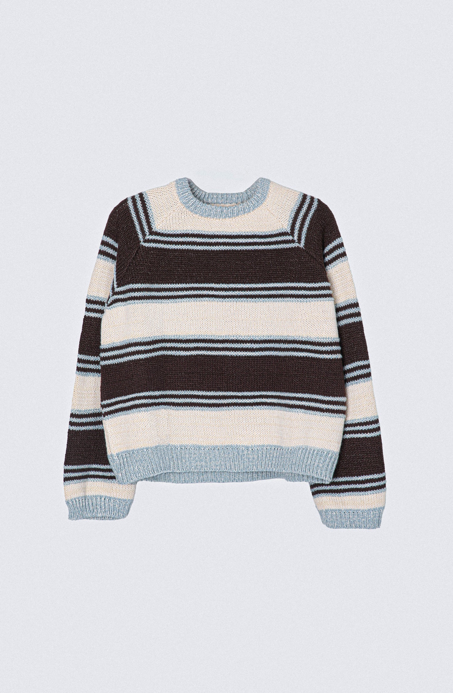 Sweater Rayas Ecru