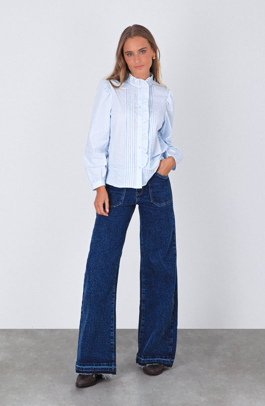 Blusa Vuelo Frontal Blue