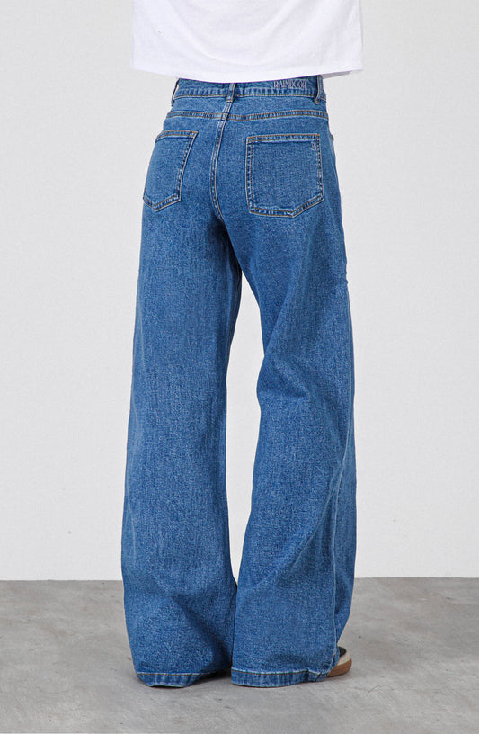 Pantalón Estrella Bolsillo Blue