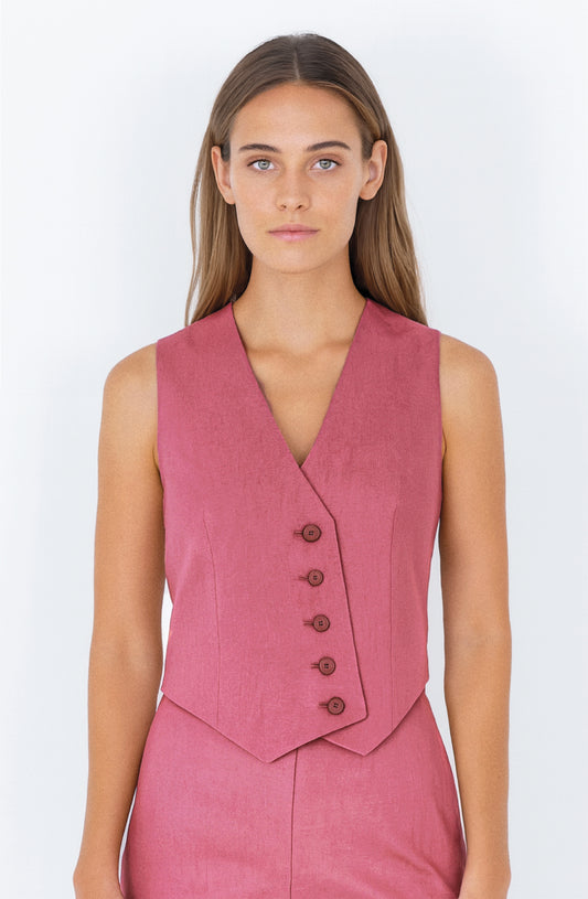 Vest Cruzado Pink