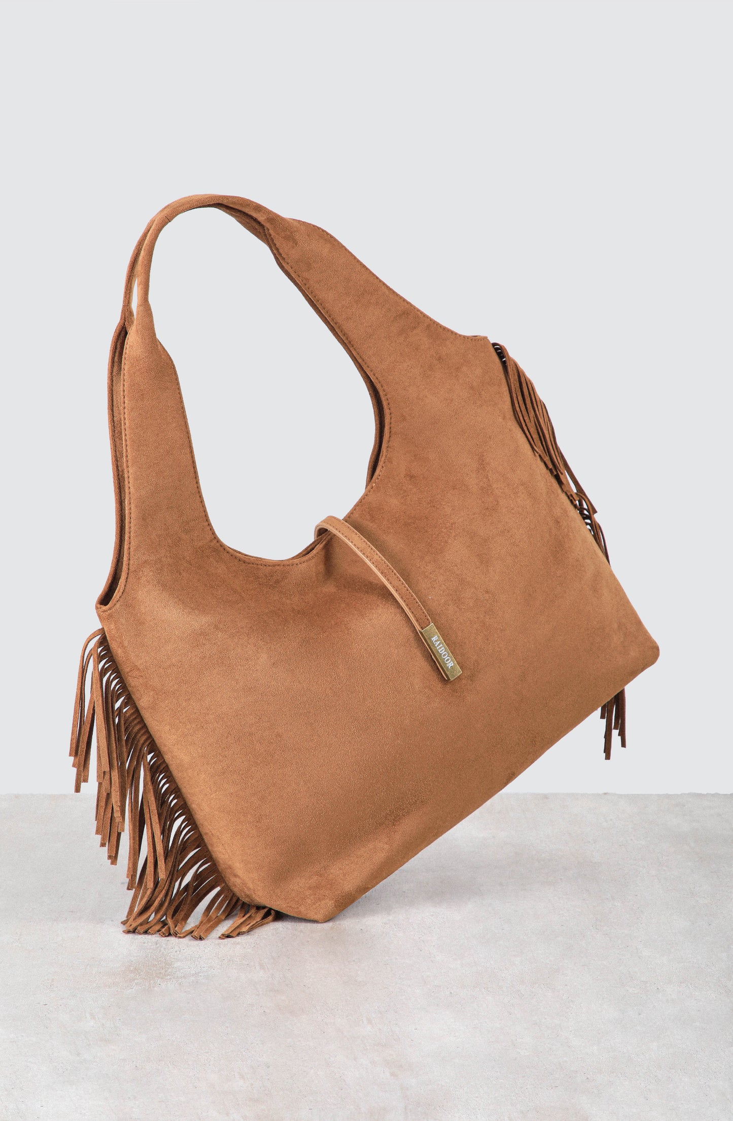 Cartera Flecos Camel
