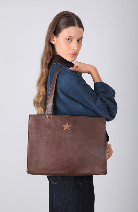 Cartera Estrella Brown