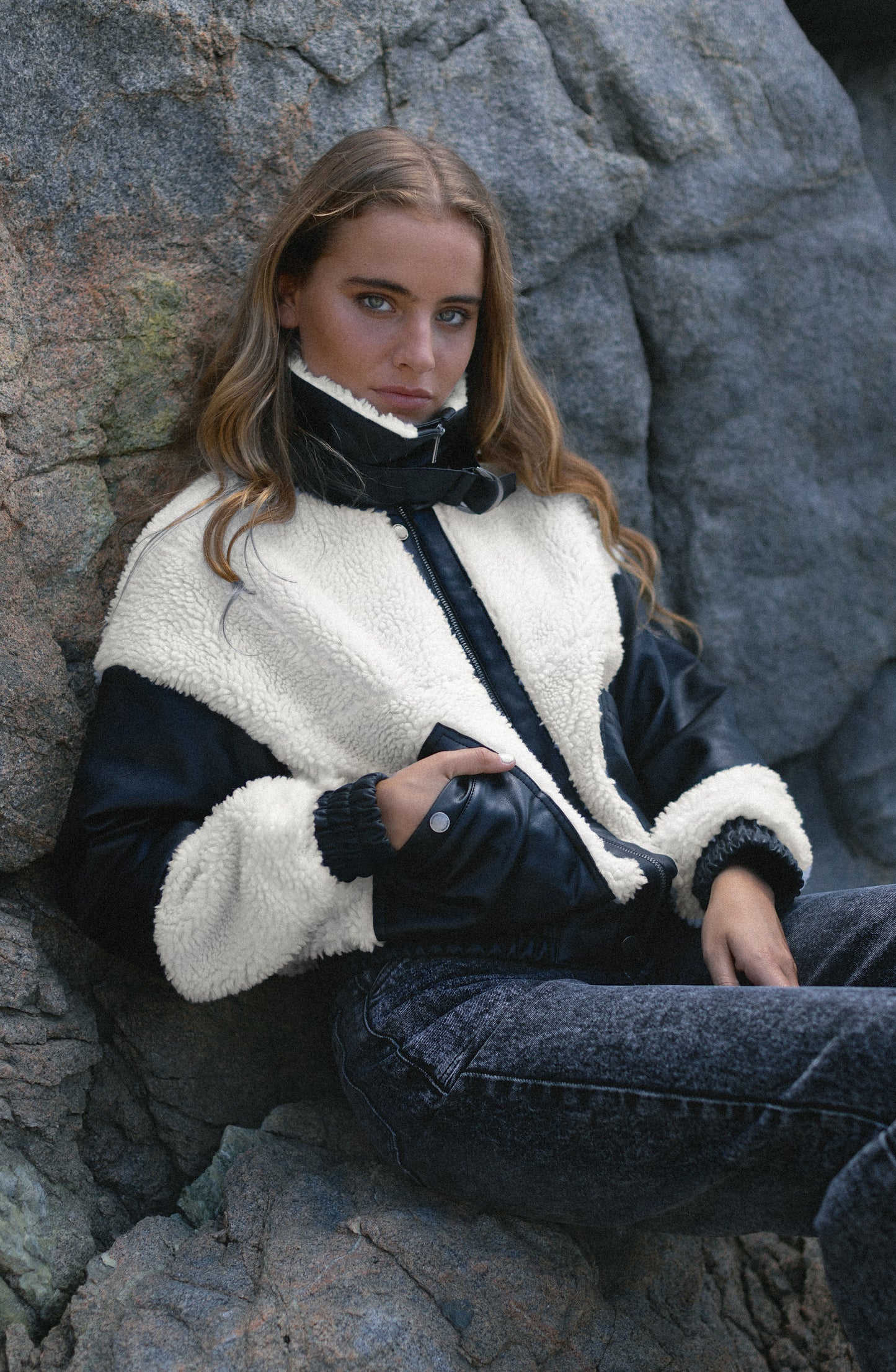 Chiporro Sherpa PU Ecru