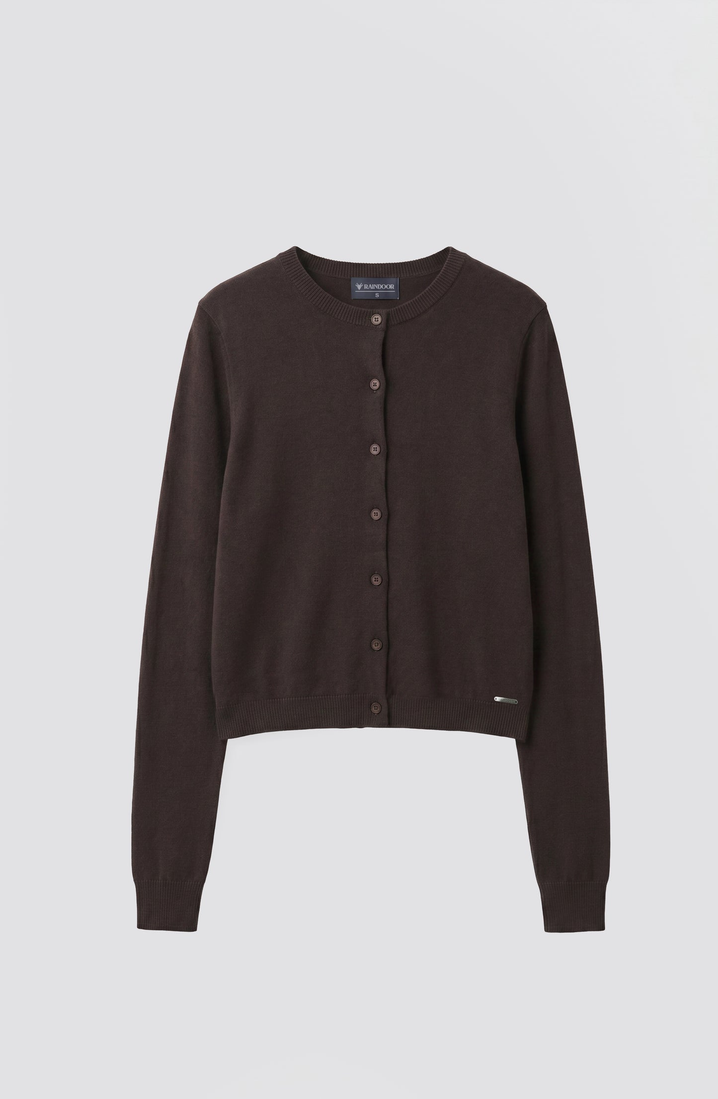 Cardigan Botones Brown