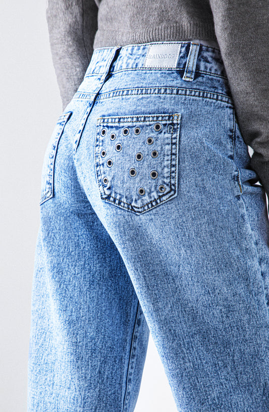 Pantalón Pocket Ojal Blue