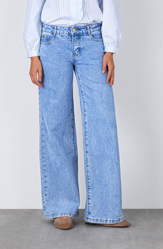 Pantalón Estrella Brillos Blue