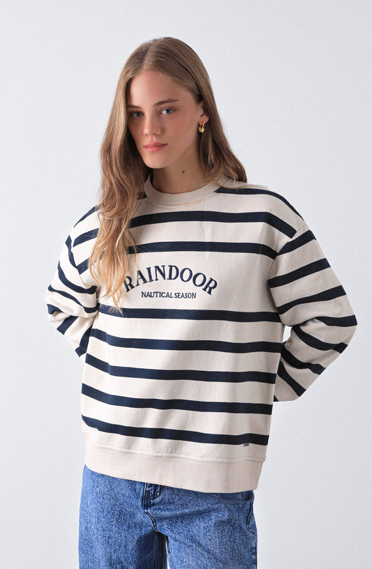 Polerón Marinero Rayas Navy