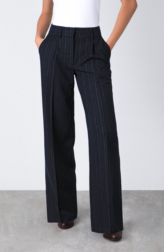 Conjunto Líneas Lurex Navy