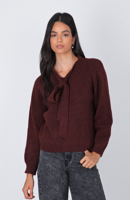 Sweater Lazo Burgundy