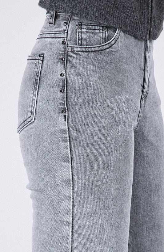 Pantalón Mom Andorra Grey