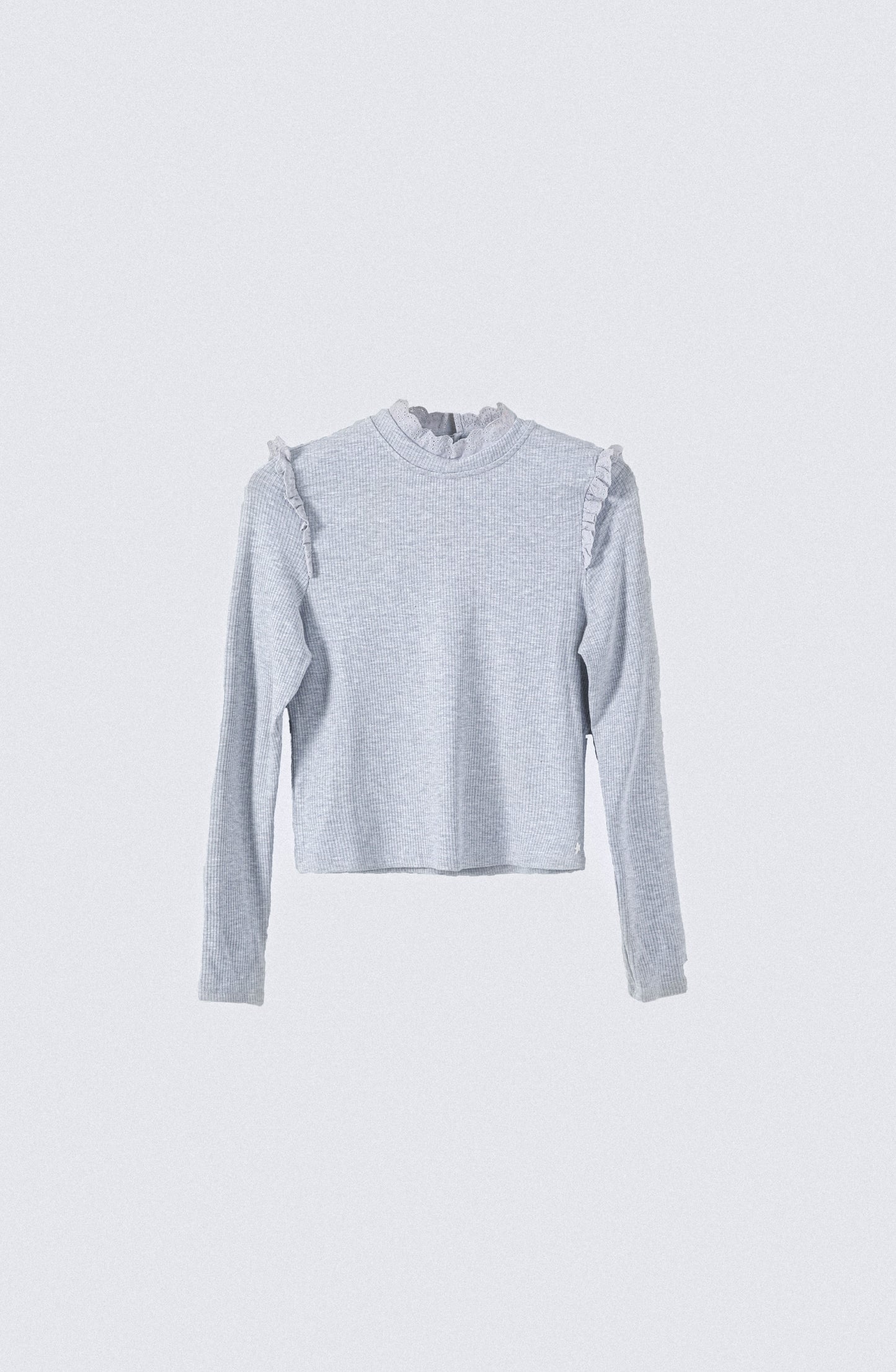 Polera Manga Larga Vuelos Gray