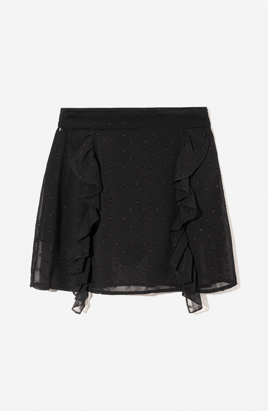 Short Vuelos Frontales Black