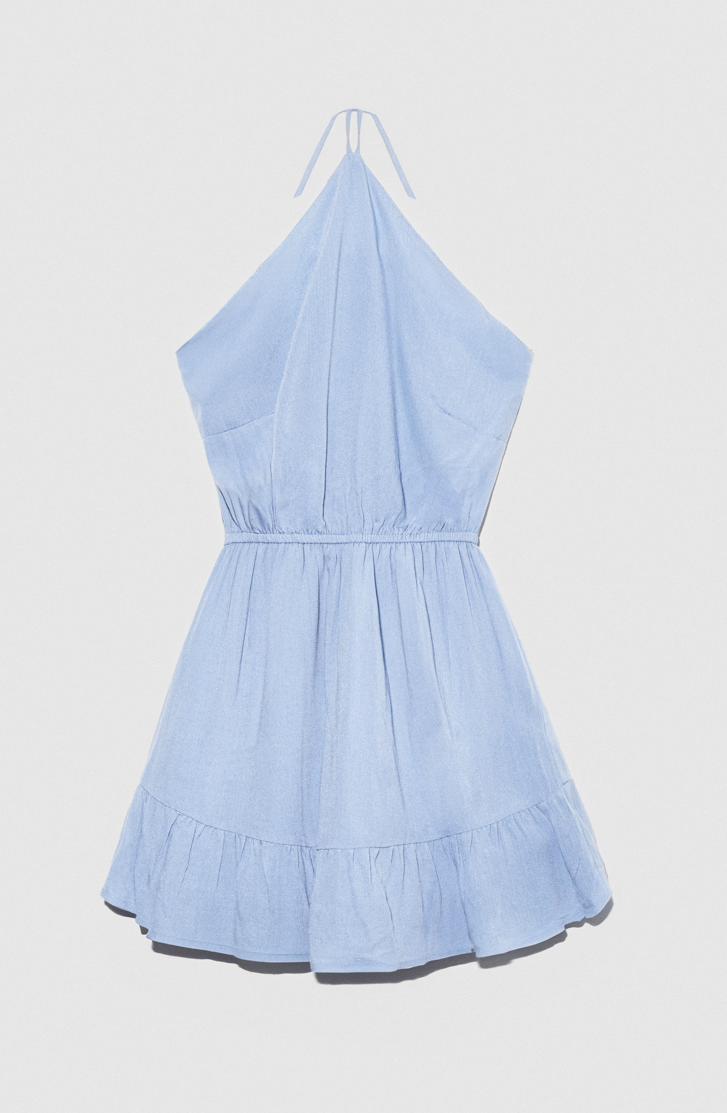 Enterito Corto Halter Blue