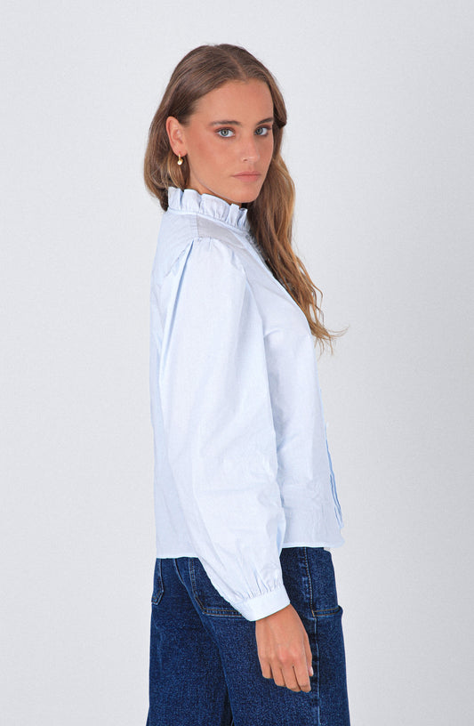 Blusa Vuelo Frontal Blue