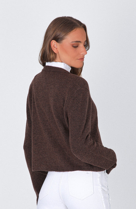 Cardigan Brown