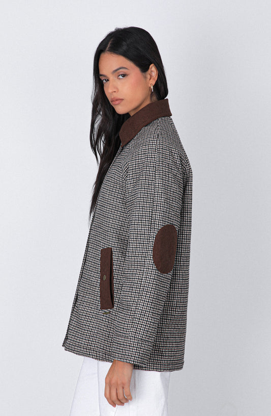 Chaqueta Tejida Print