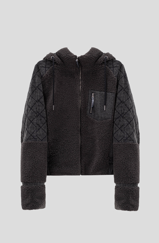 Chiporro Sherpa Quilted Grey