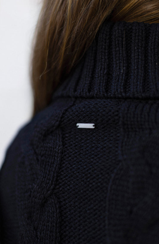 Sweater Trenzado Black