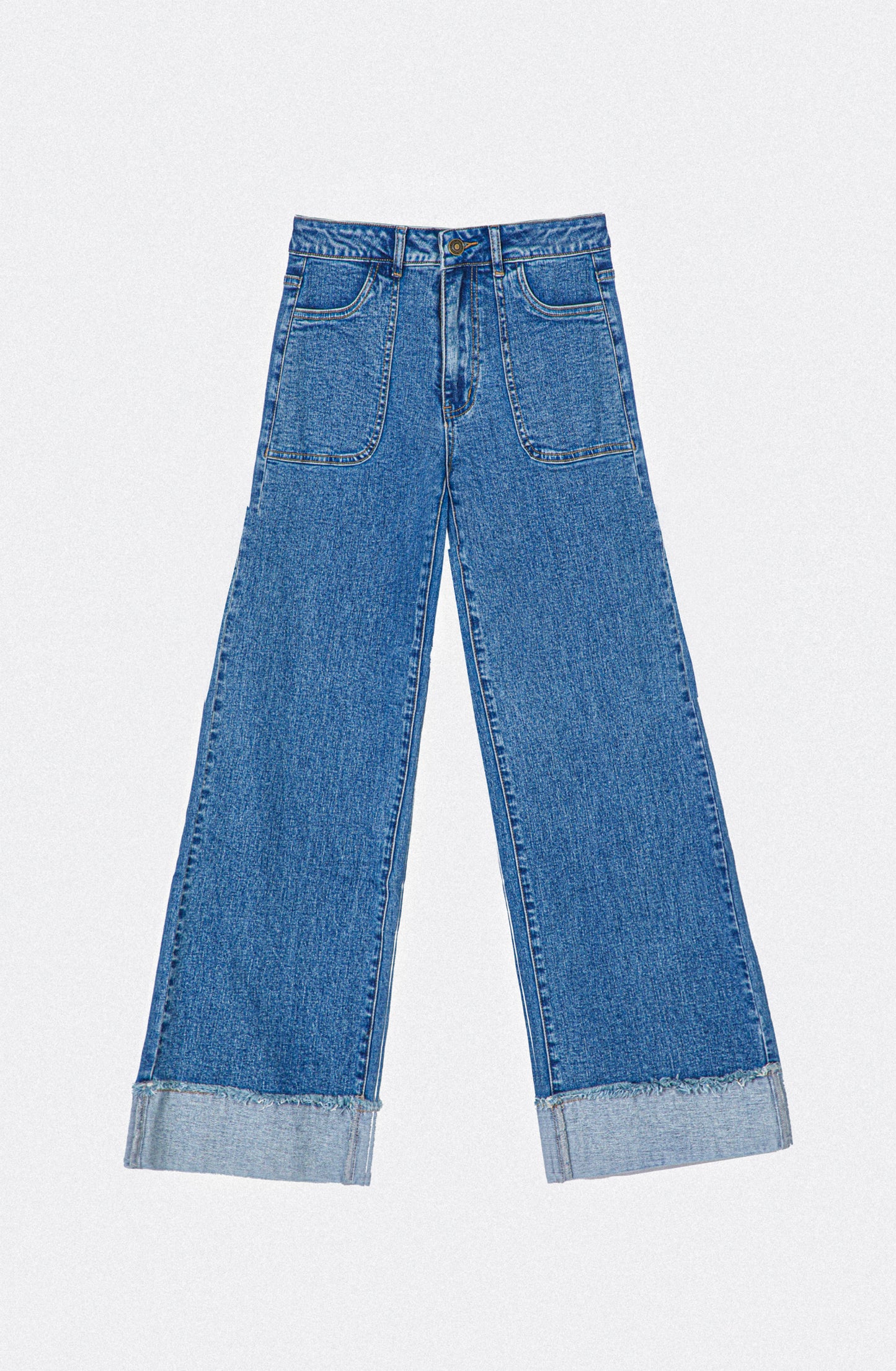 Pantalón Wide Leg Sun Blue