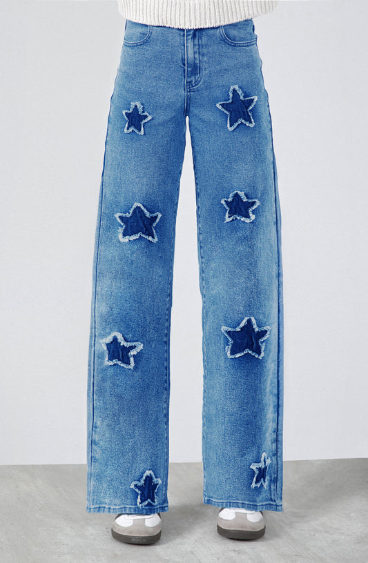 Pantalón Multi Estrellas Blue