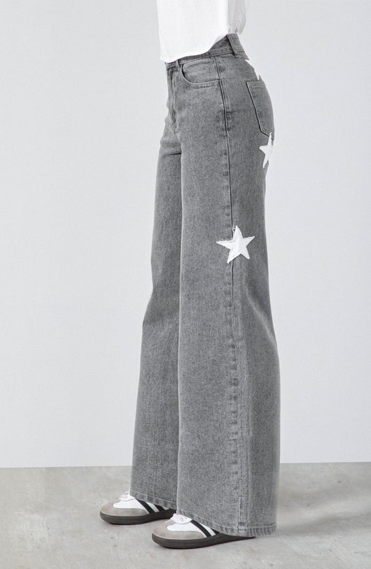 Pantalón Multi Estrellas Gray
