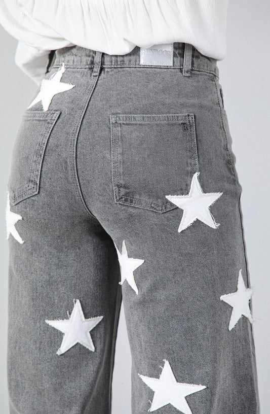 Pantalón Multi Estrellas Gray