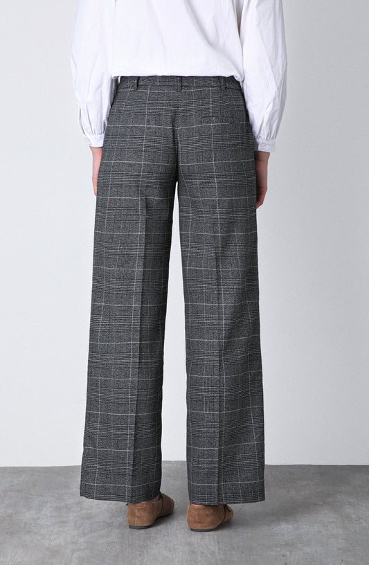Pantalón Tejido Lurex Grey