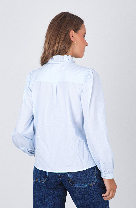 Blusa Vuelo Frontal Blue