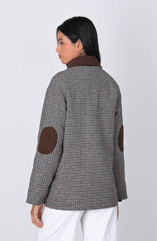 Chaqueta Tejida Print