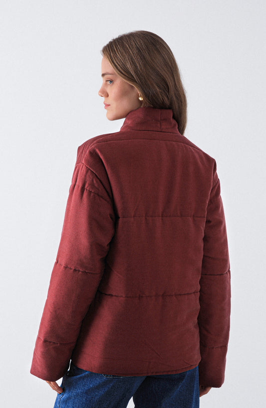 Chaqueta Lazo Cruzado Burgundy