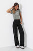 Pants Wide Leg Corazón Black