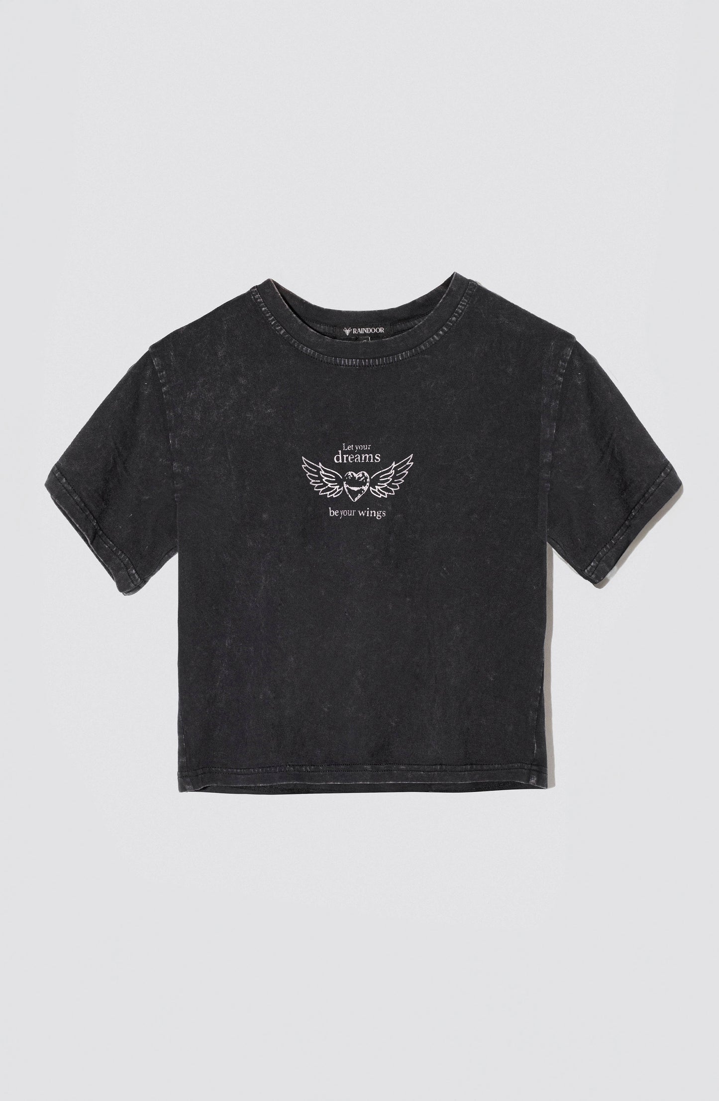 Top Manga Corta Gray