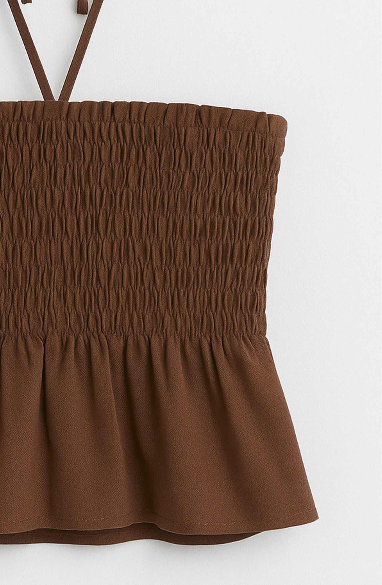 Top Strapless Lino Brown