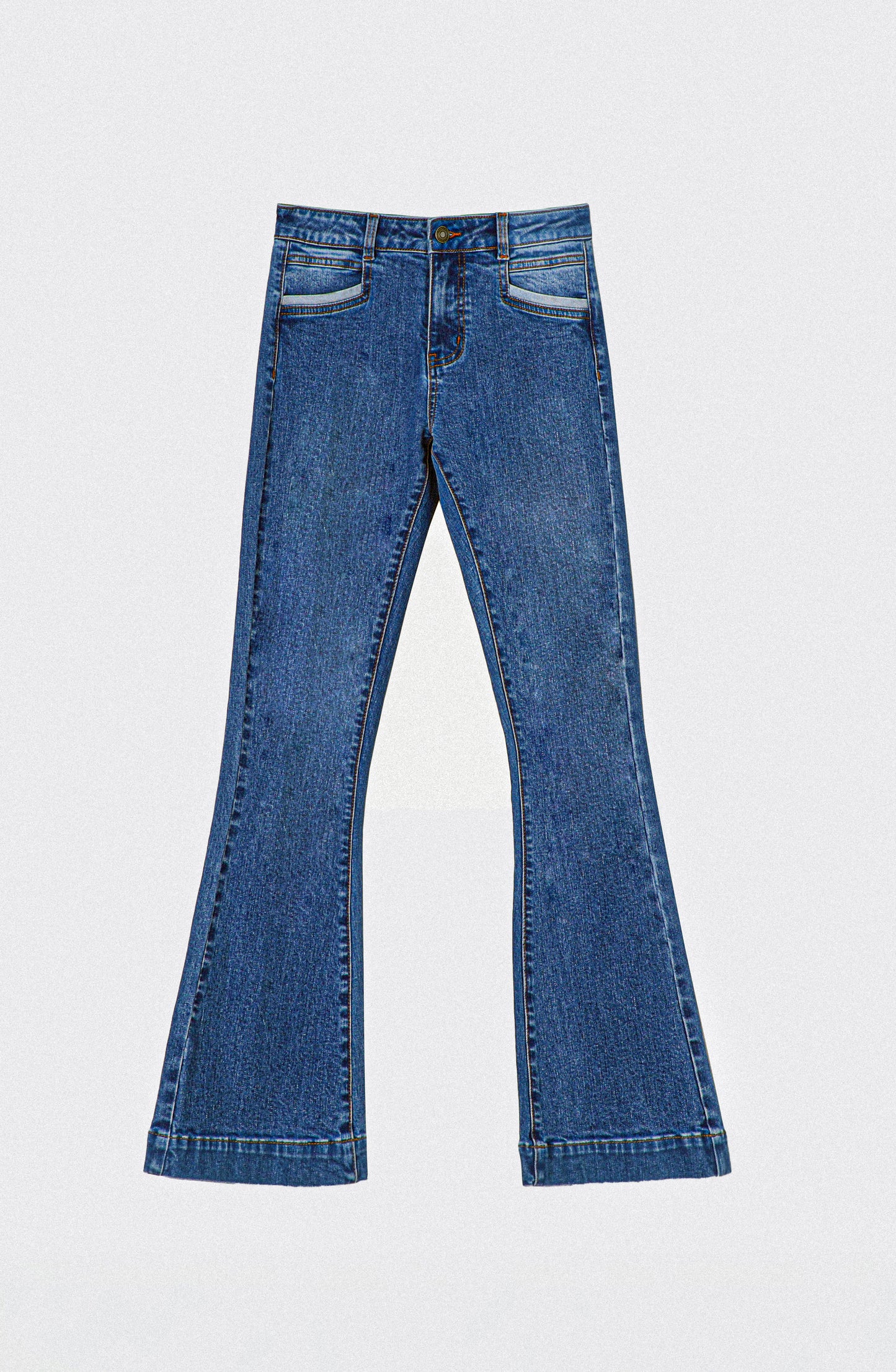 Pantalón Pocket Flare Blue