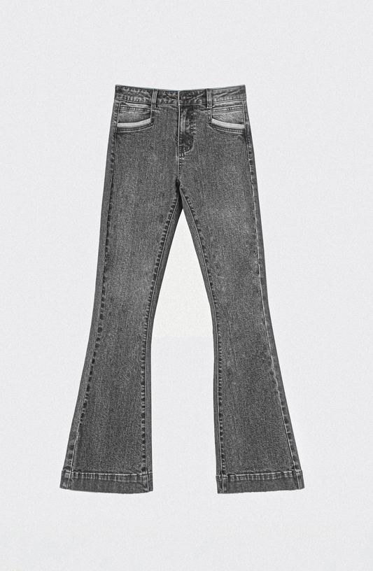 Pantalón Pocket Flare Black