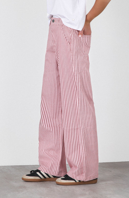 Pantalón Rayas Pink