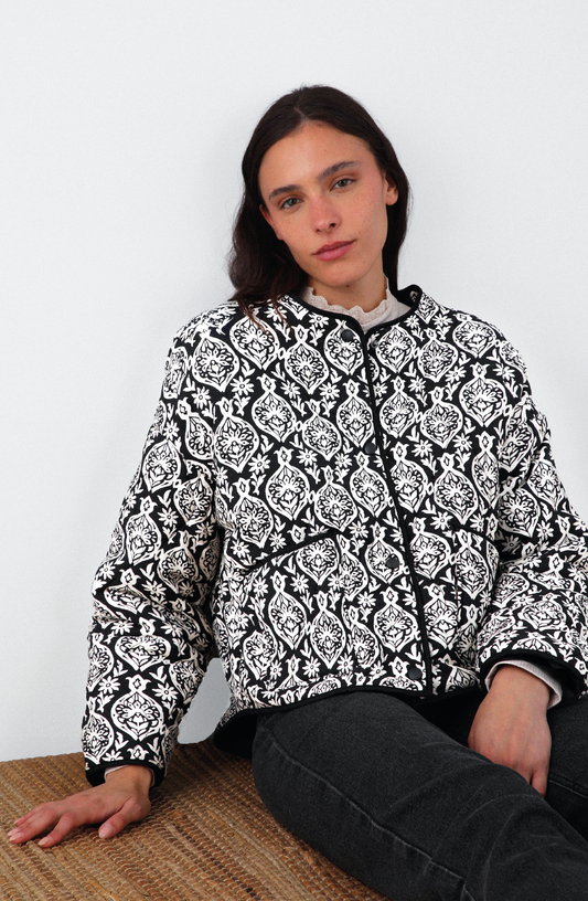 Chaqueta Acolchada Black